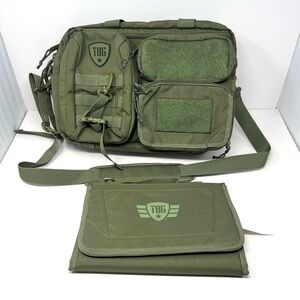 Tactical Baby Gear The Deuce 4.0 Tactical Diaper Bag Ranger Green & Mat NEW READ